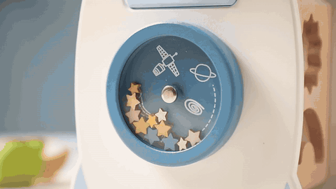 Wooden Rocket Learning Box