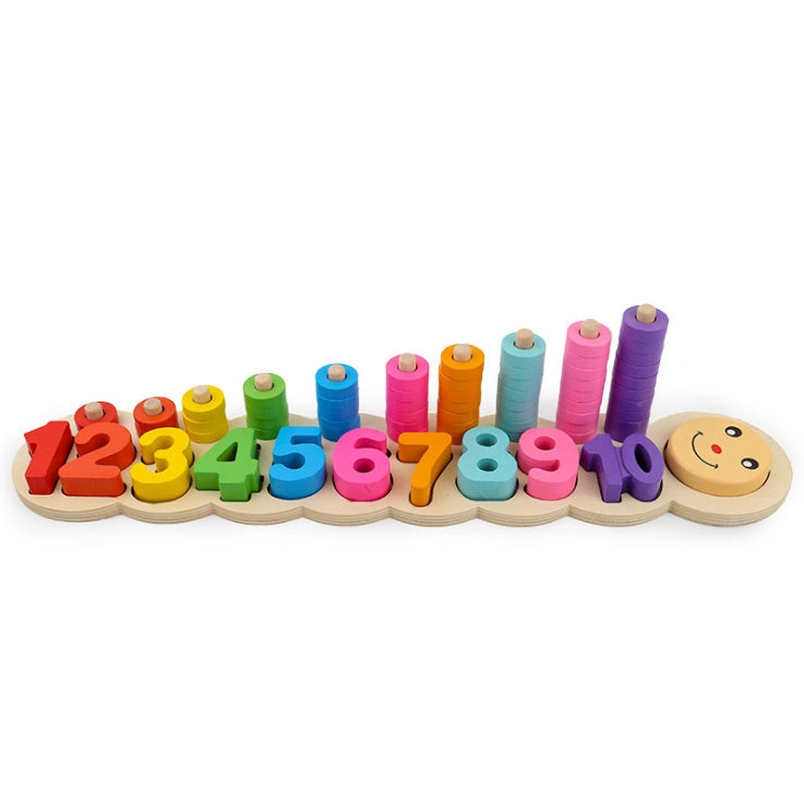 Count & Play Wooden Learning Board