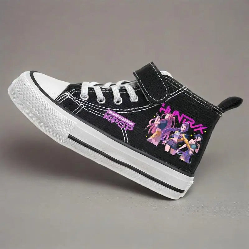 Canvas Girls Shoes Kpop Demon Hunter Girls