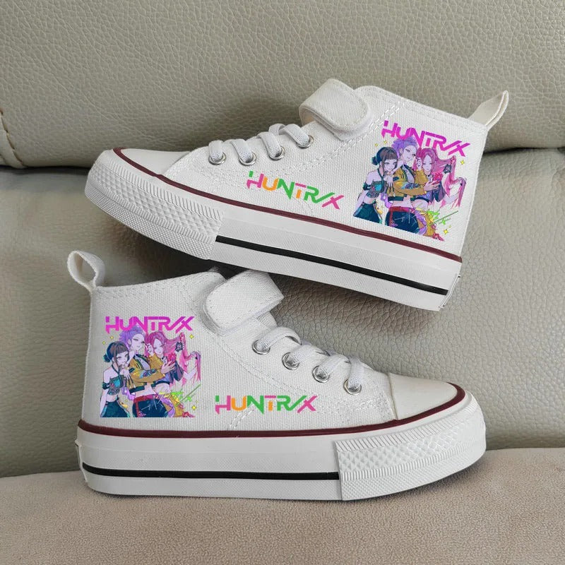 Canvas Girls Shoes Kpop Demon Hunter Girls