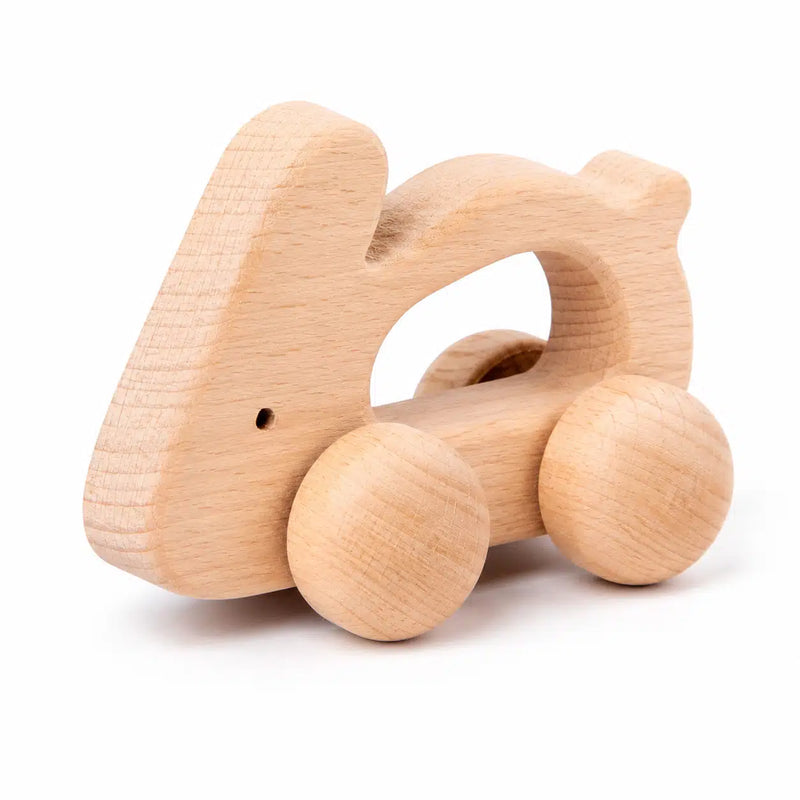 Little Wooden Animal Roller