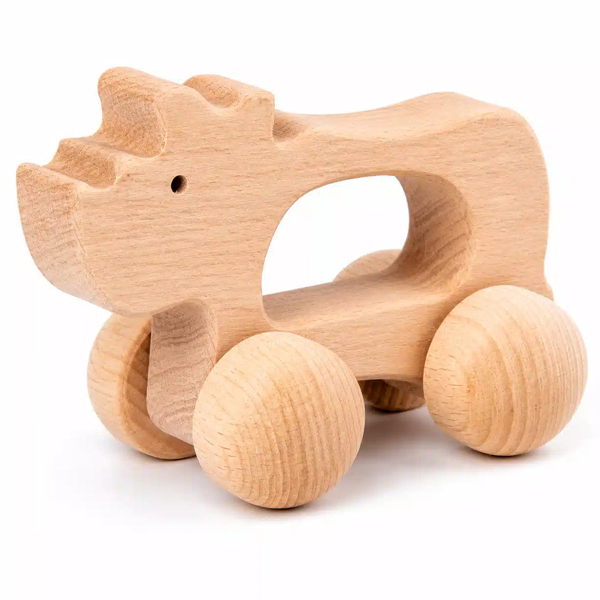 Little Wooden Animal Roller