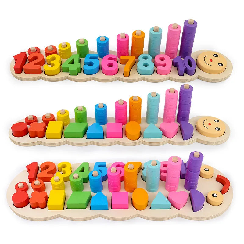 Count & Play Wooden Learning Board