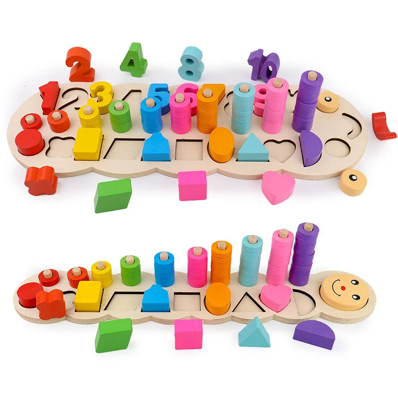Count & Play Wooden Learning Board