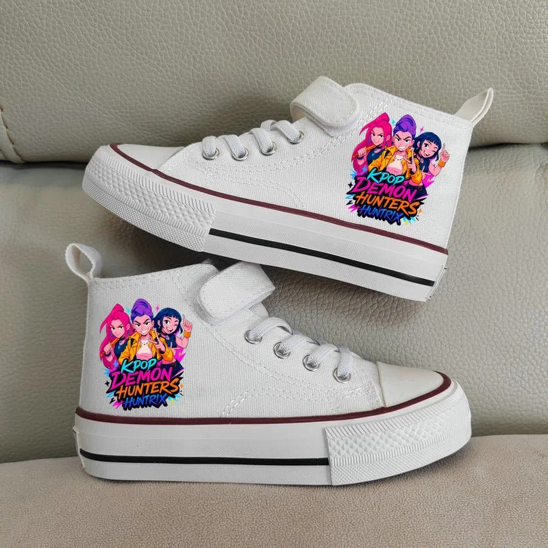 Canvas Girls Shoes Kpop Demon Hunter Girls