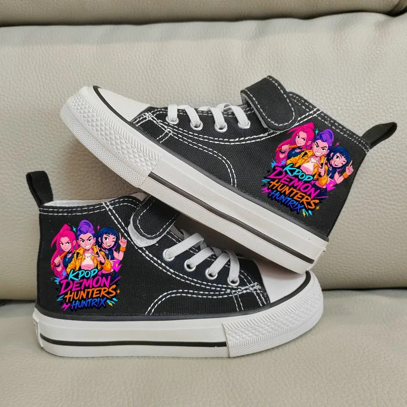 Canvas Girls Shoes Kpop Demon Hunter Girls
