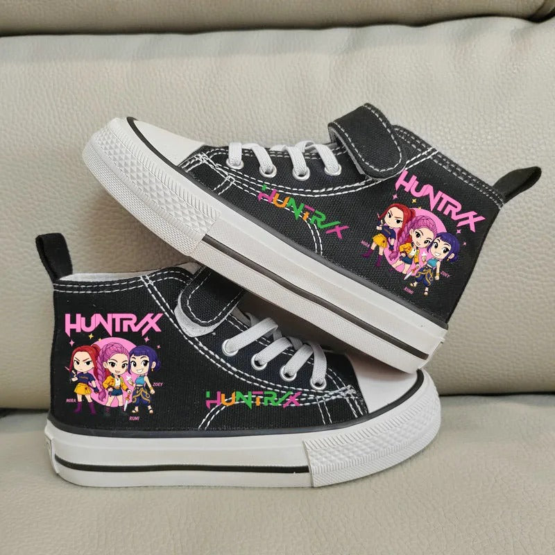 Canvas Girls Shoes Kpop Demon Hunter Girls