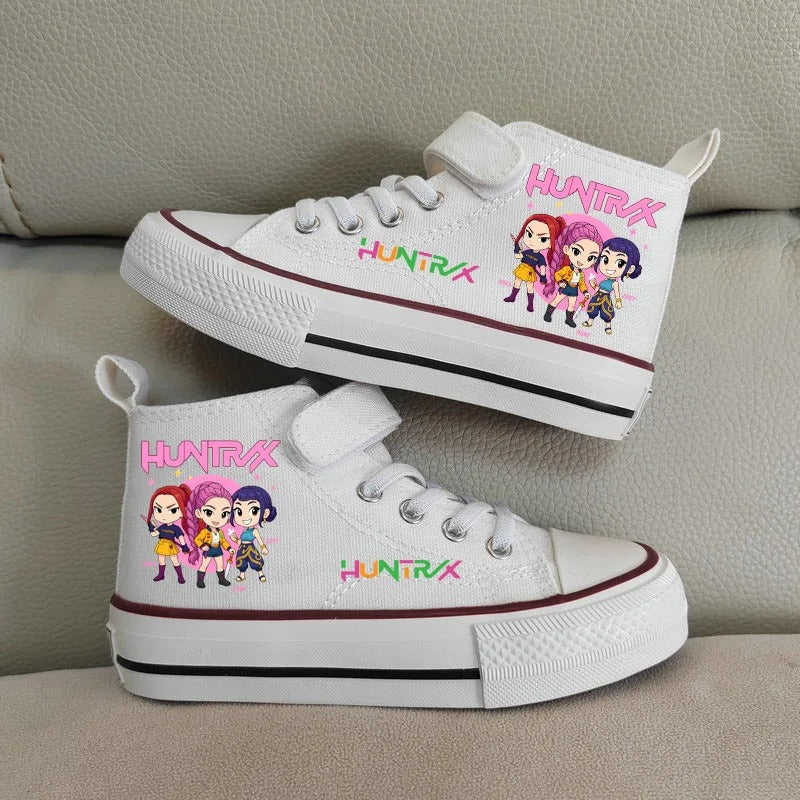 Canvas Girls Shoes Kpop Demon Hunter Girls