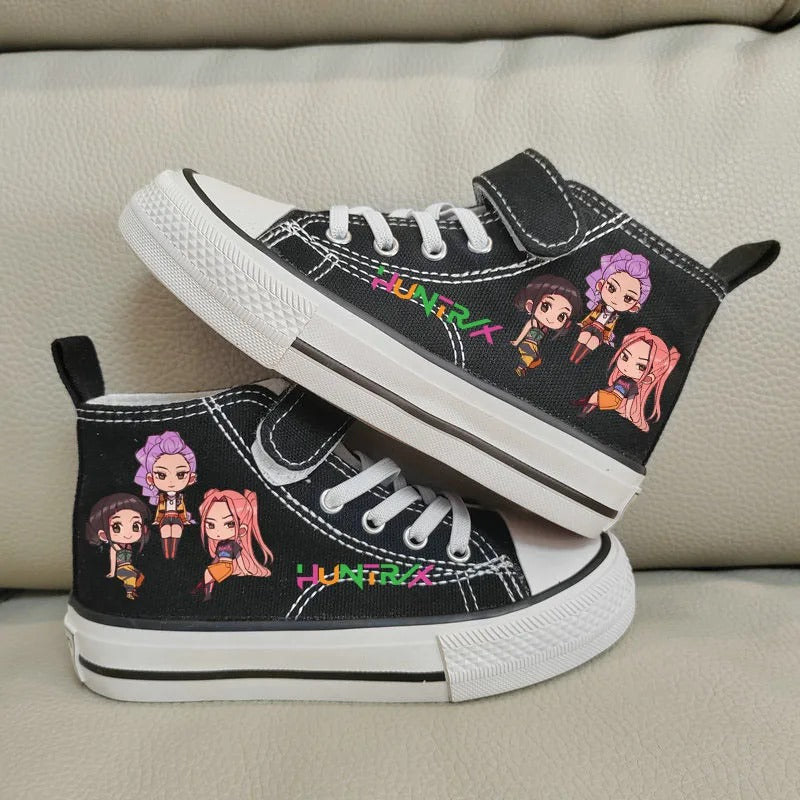 Canvas Girls Shoes Kpop Demon Hunter Girls