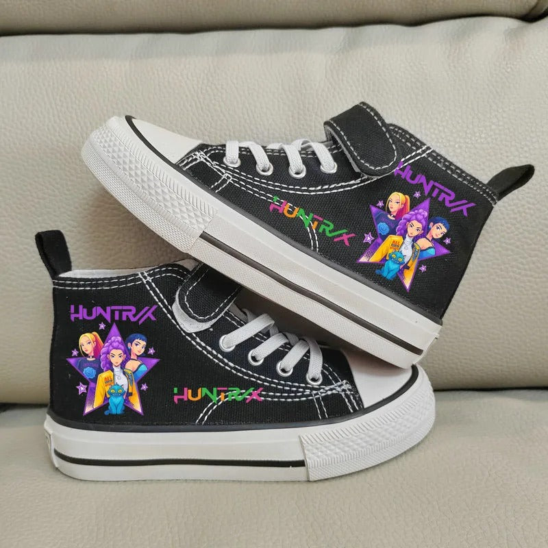 Canvas Girls Shoes Kpop Demon Hunter Girls