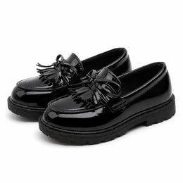 Bow Shine Loafers